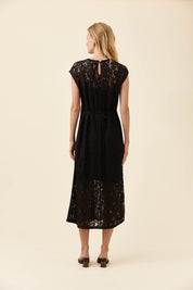 Ethel Lace Dress - Black