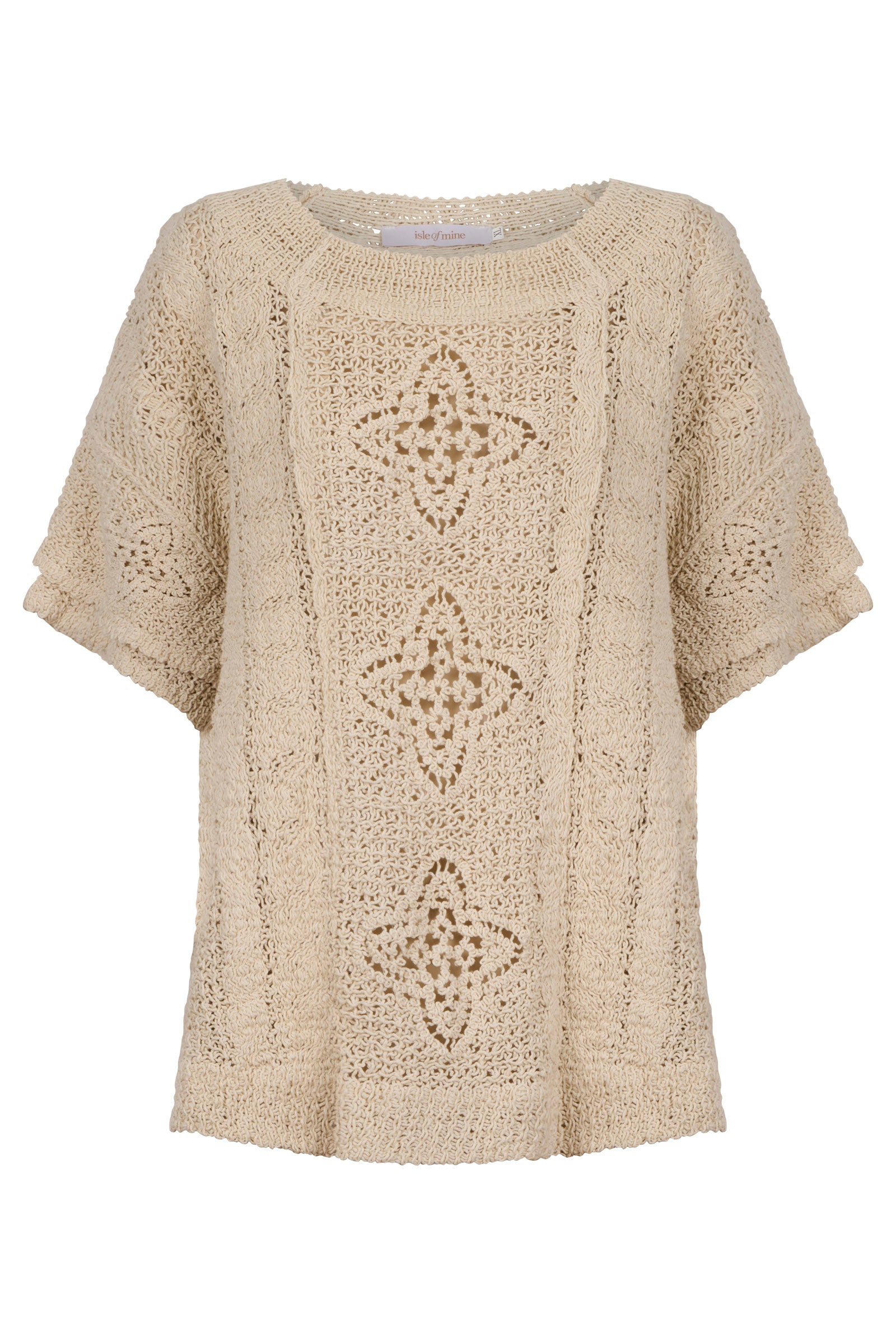 Maggie Crochet Top - Canvas