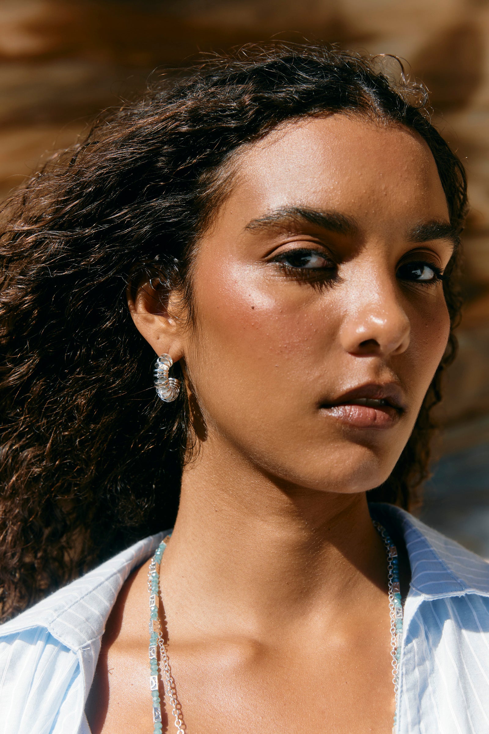 Ethel Earring - Hoop