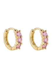 Rosa Huggie Earring - Light Pink