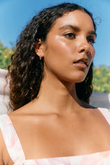 Rosa Huggie Earring - Light Pink