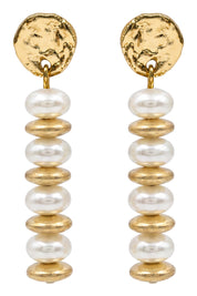 Frances Earring - Pearl