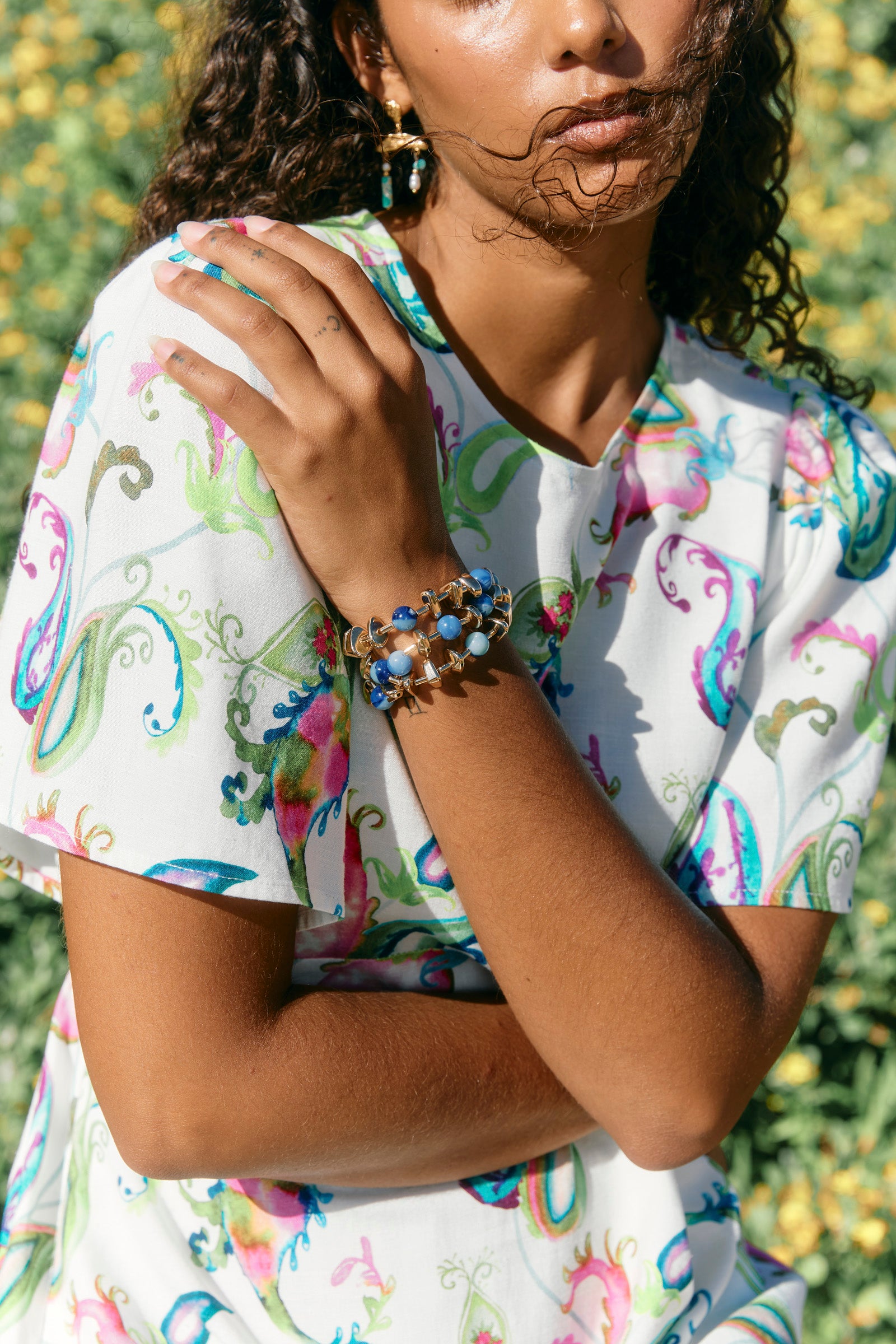 Frances Bracelet - Azure