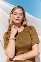 Frances Bracelet - Pearl