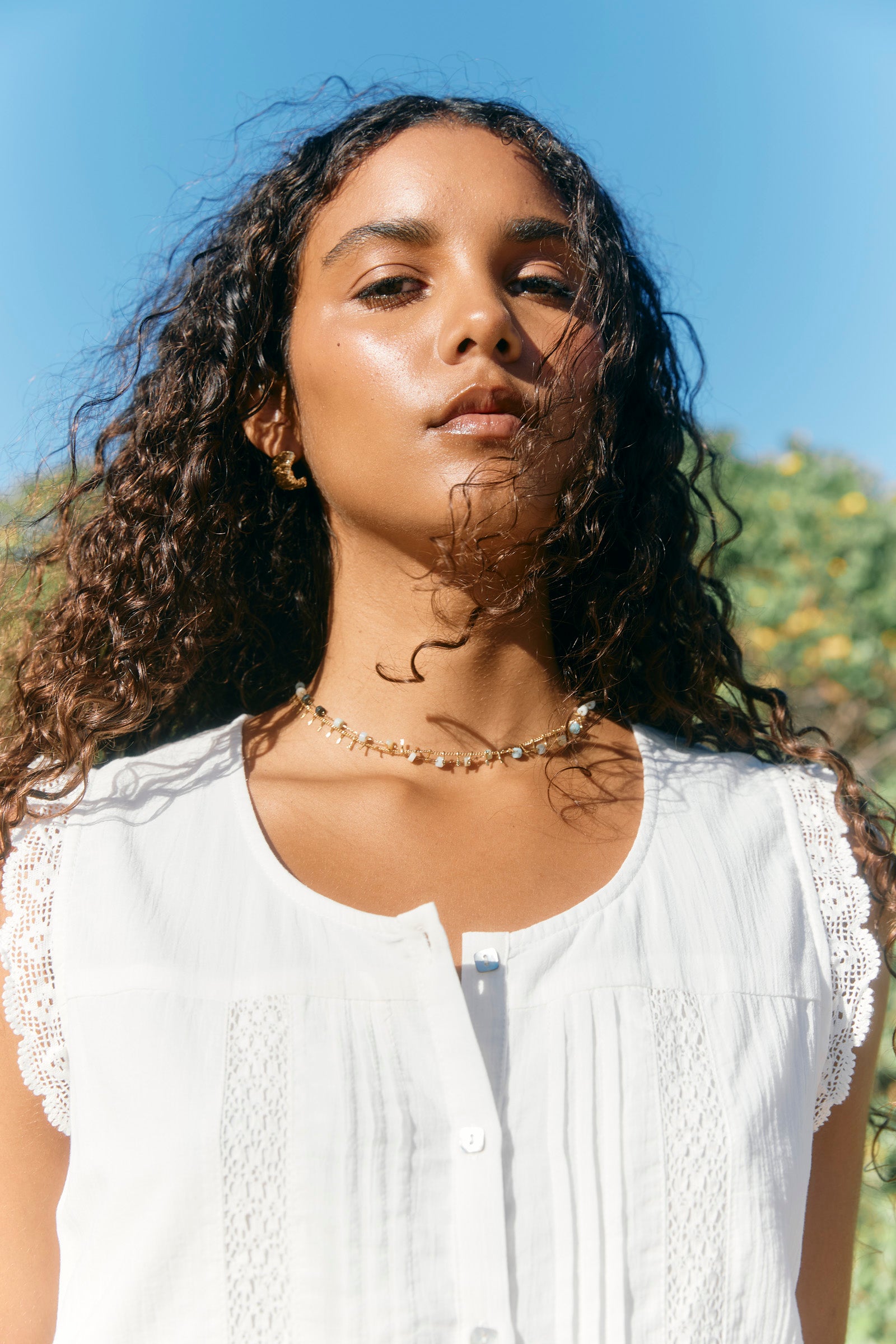 Marcelle Necklace - Double Chain