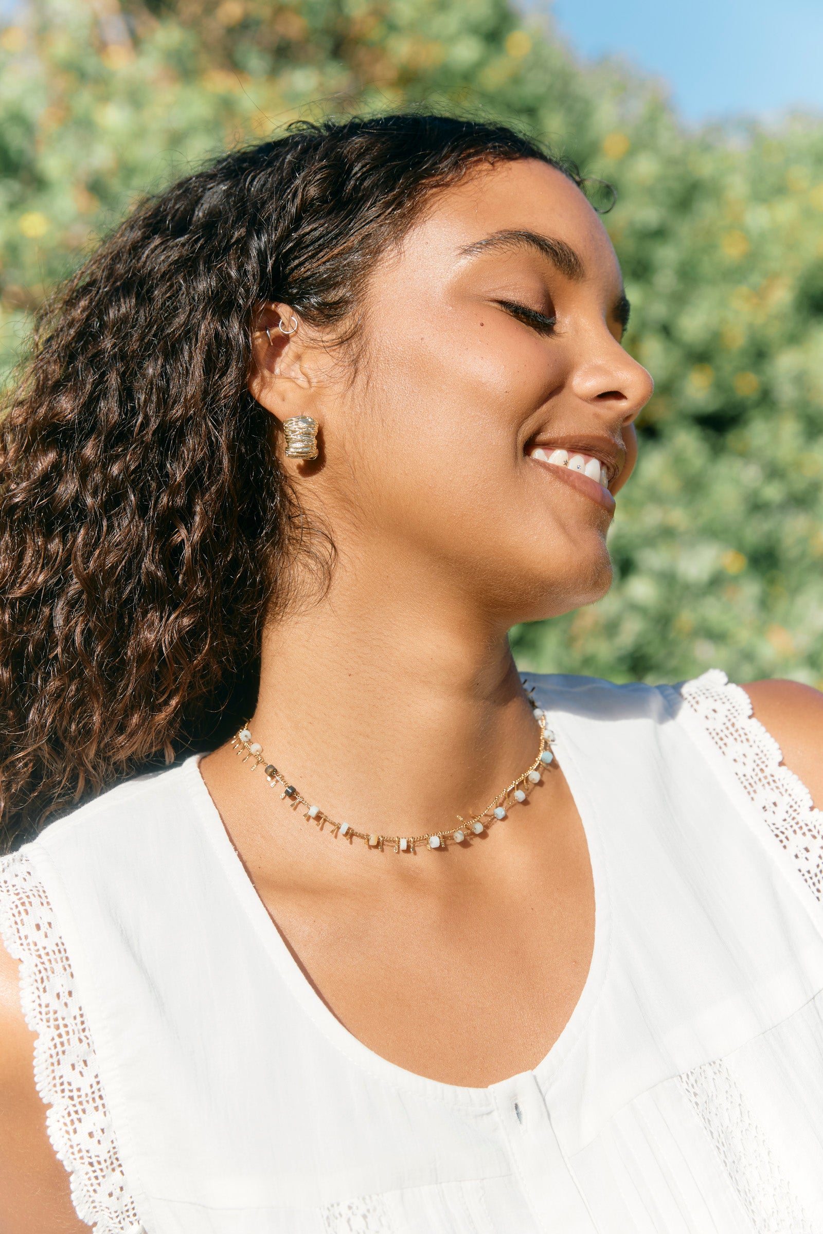 Marcelle Necklace - Double Chain