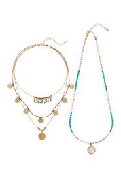 Maggie Necklace - Turquoise