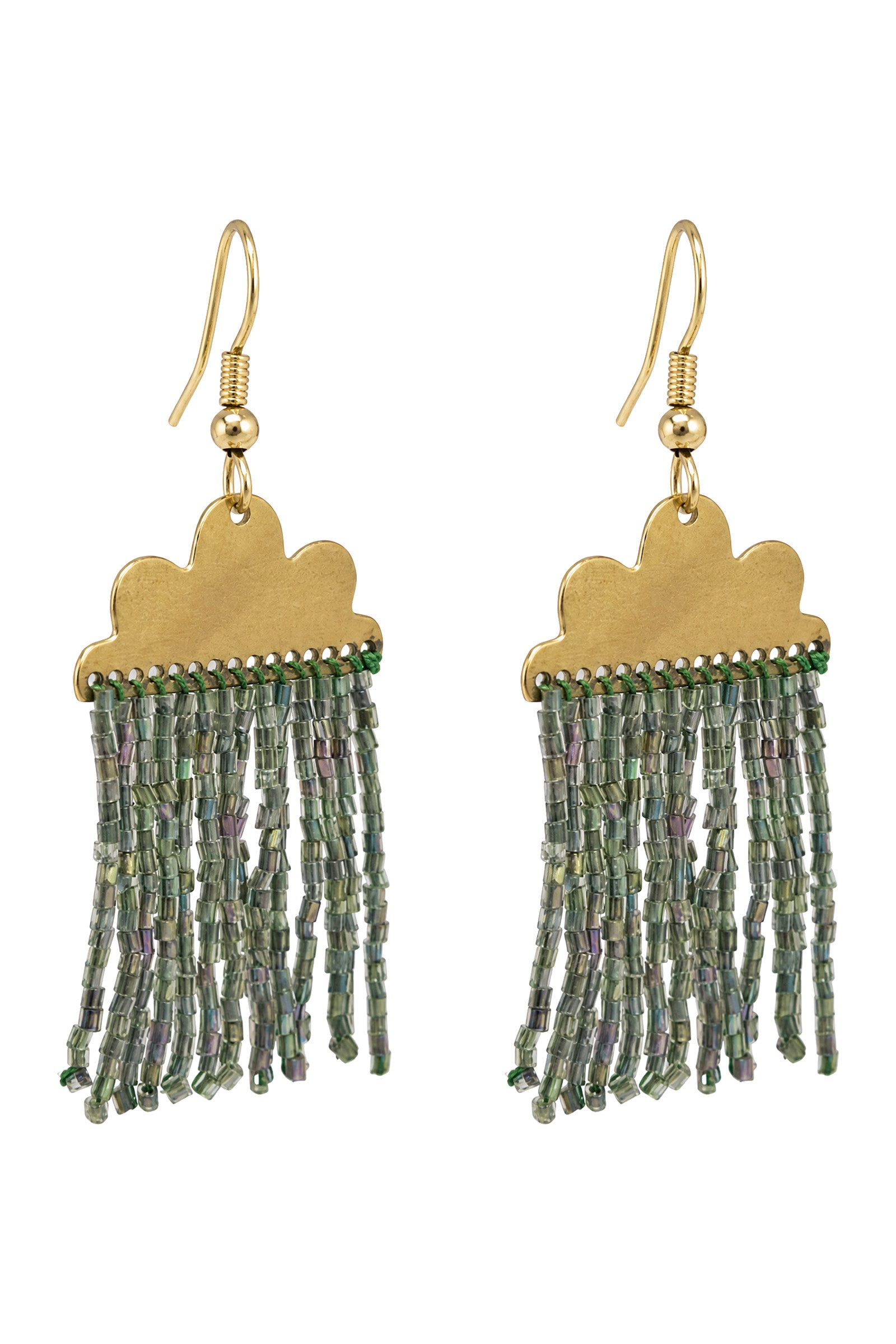 Mia Earring - Sage