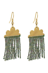 Mia Earring - Sage