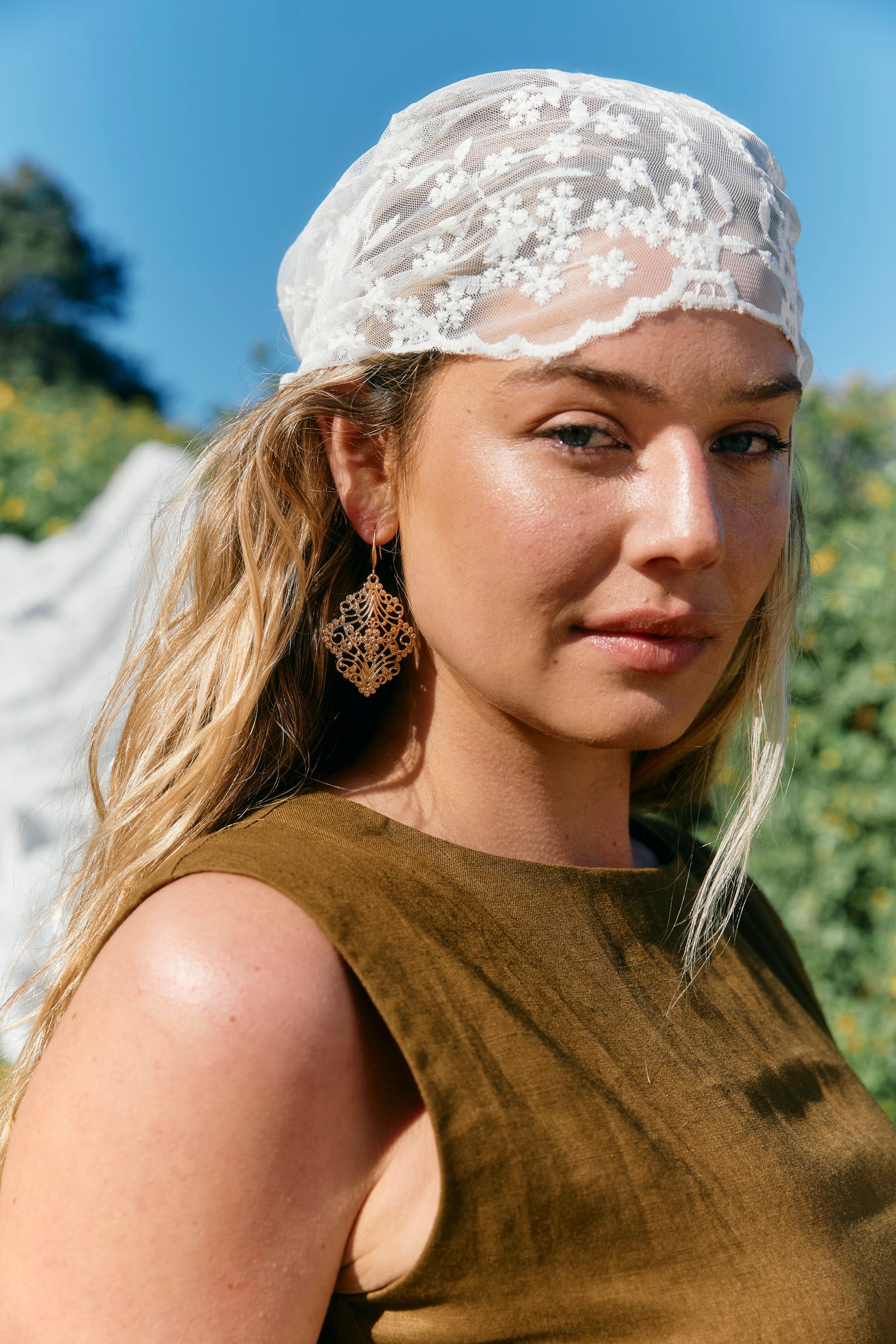 Mia Earring - Rose