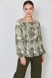 Coppola Blouse - Evergreen Muse