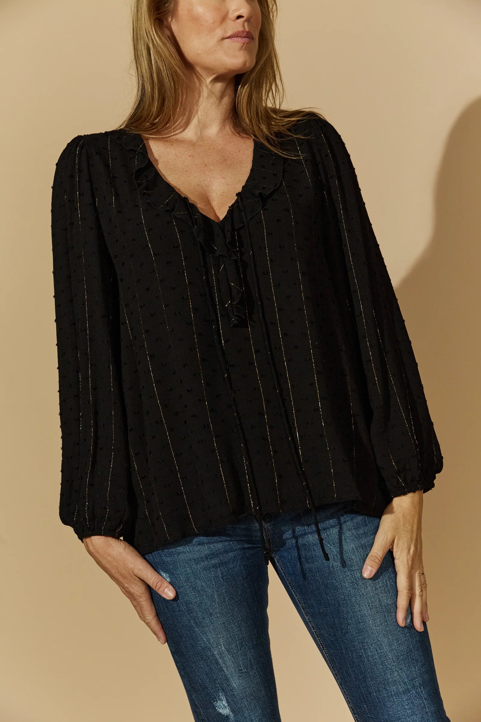 Ethereal Blouse - Black