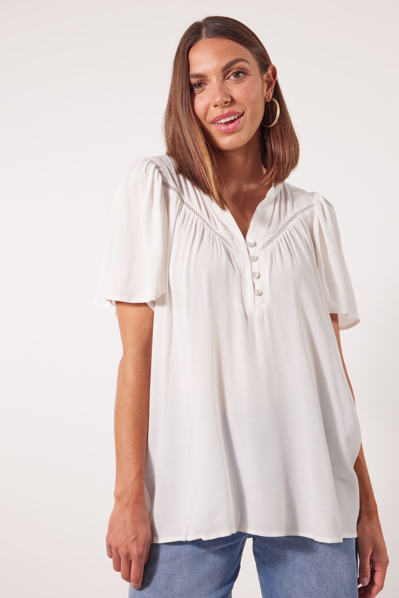 Botanical Blouse - Lotus
