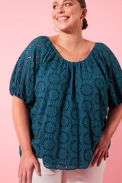 Parterre Top - Teal