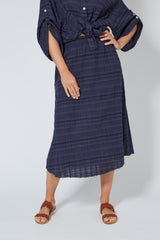 Sanur Skirt - Indigo