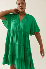 Oline Dress - Green