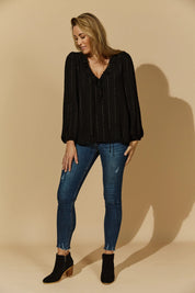 Ethereal Blouse - Black