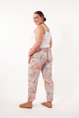 Flora Pant - Sunset Hydrangea