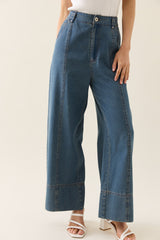 Sofie Denim Pant - Drift