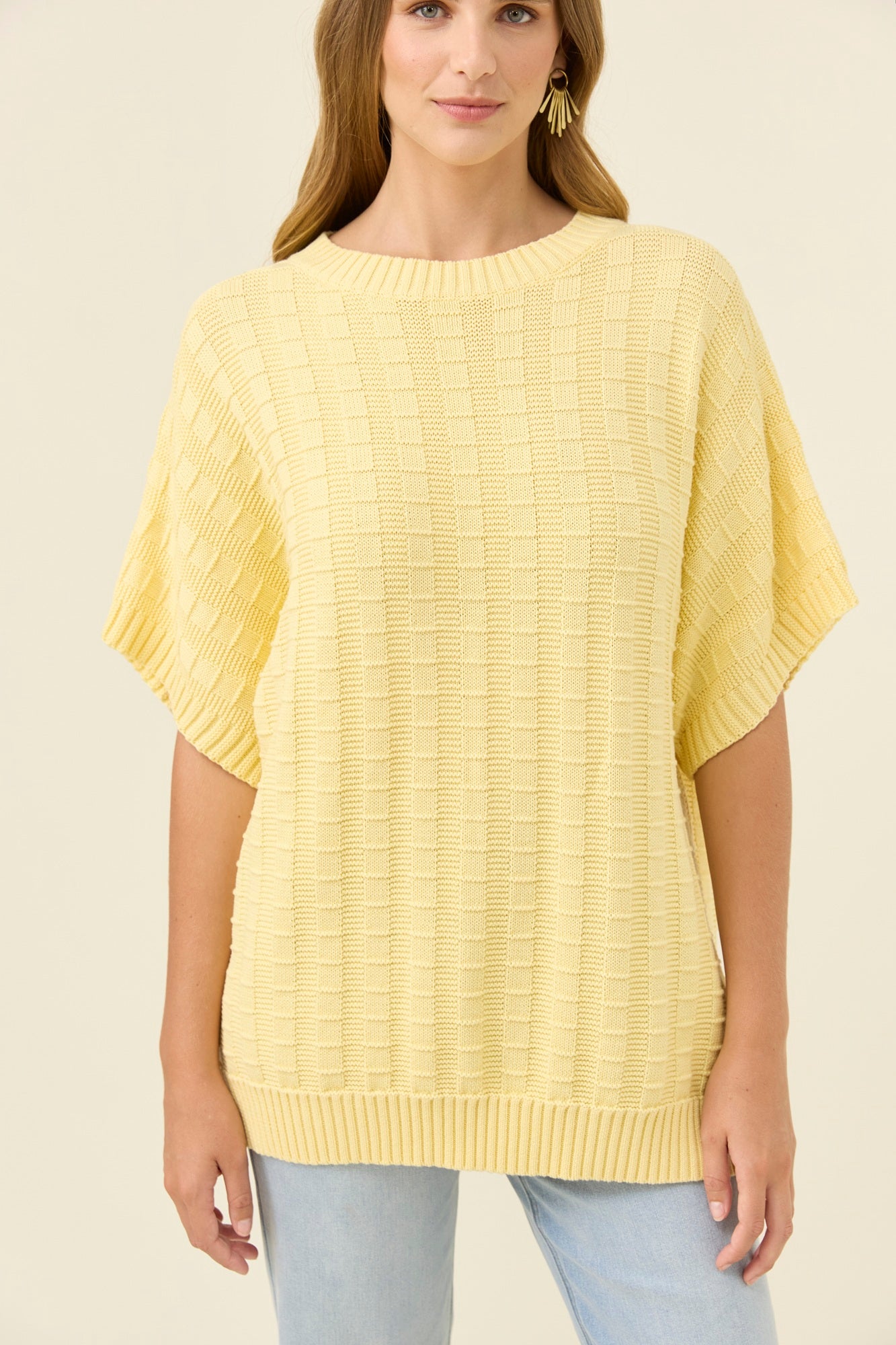 Sadie Knit Top - Butter