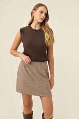Cassidy Skirt - Taupe