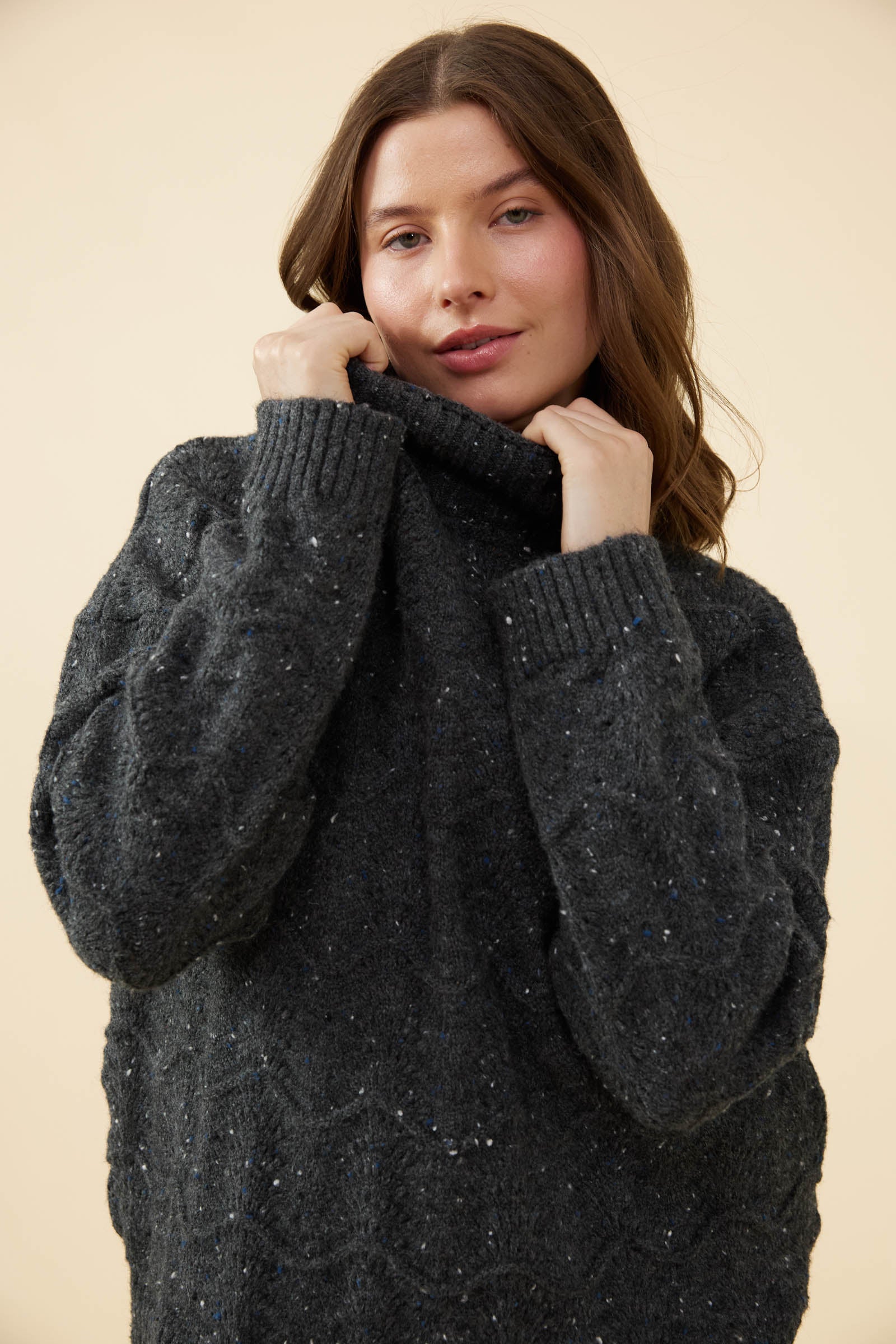 Faye Jumper - Charcoal