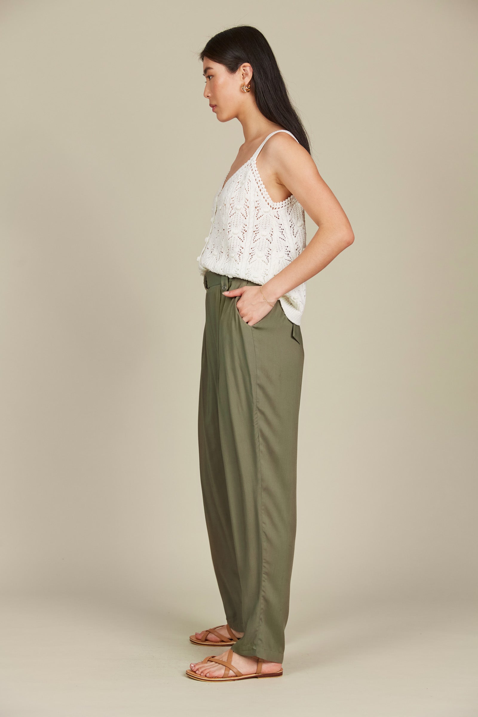 Esme Pant - Olive