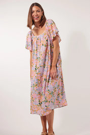 Flora Dress - Sunset Hydrangea