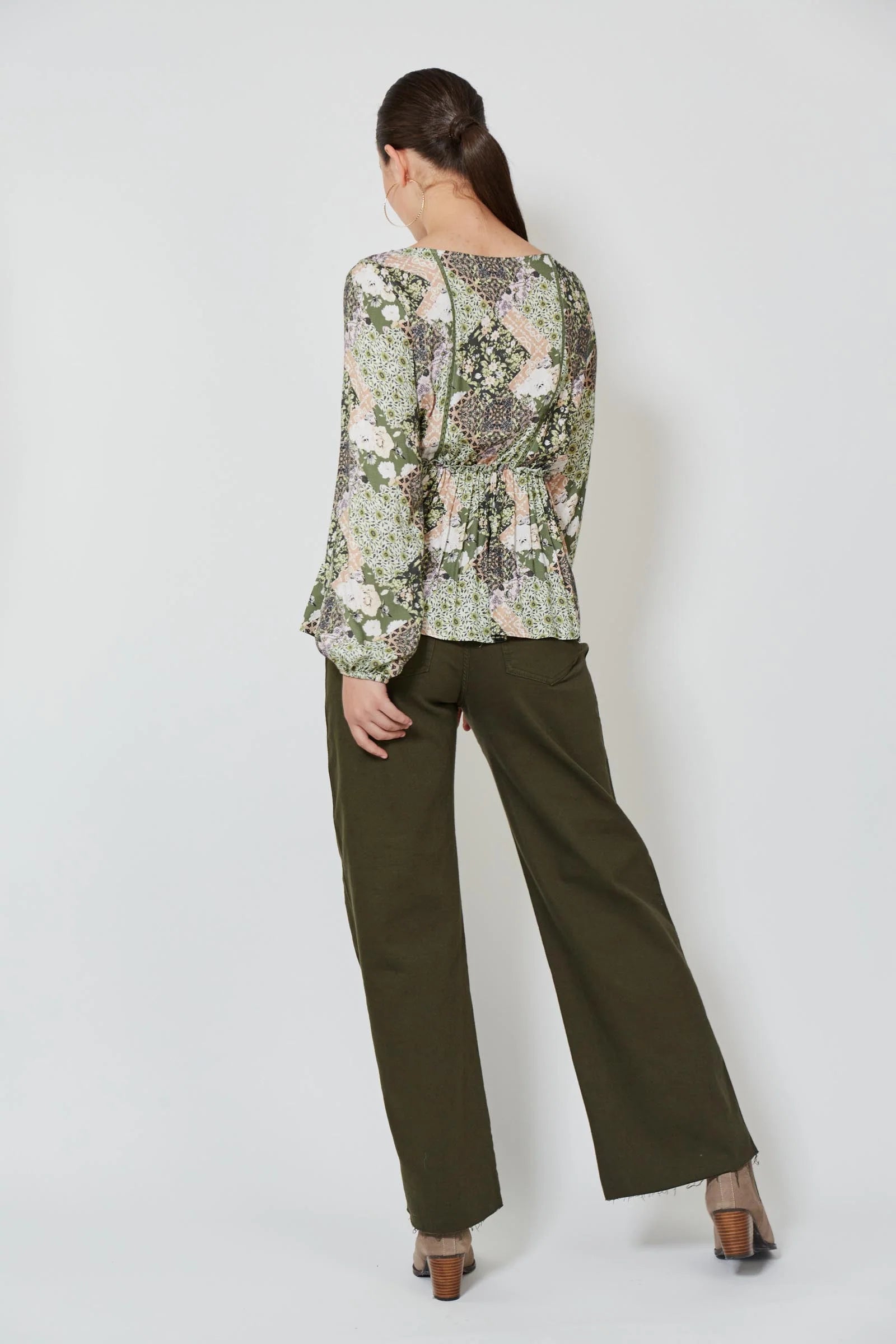 Coppola Blouse - Evergreen Muse