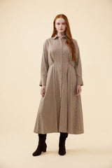 Kristin Maxi Dress - Walnut