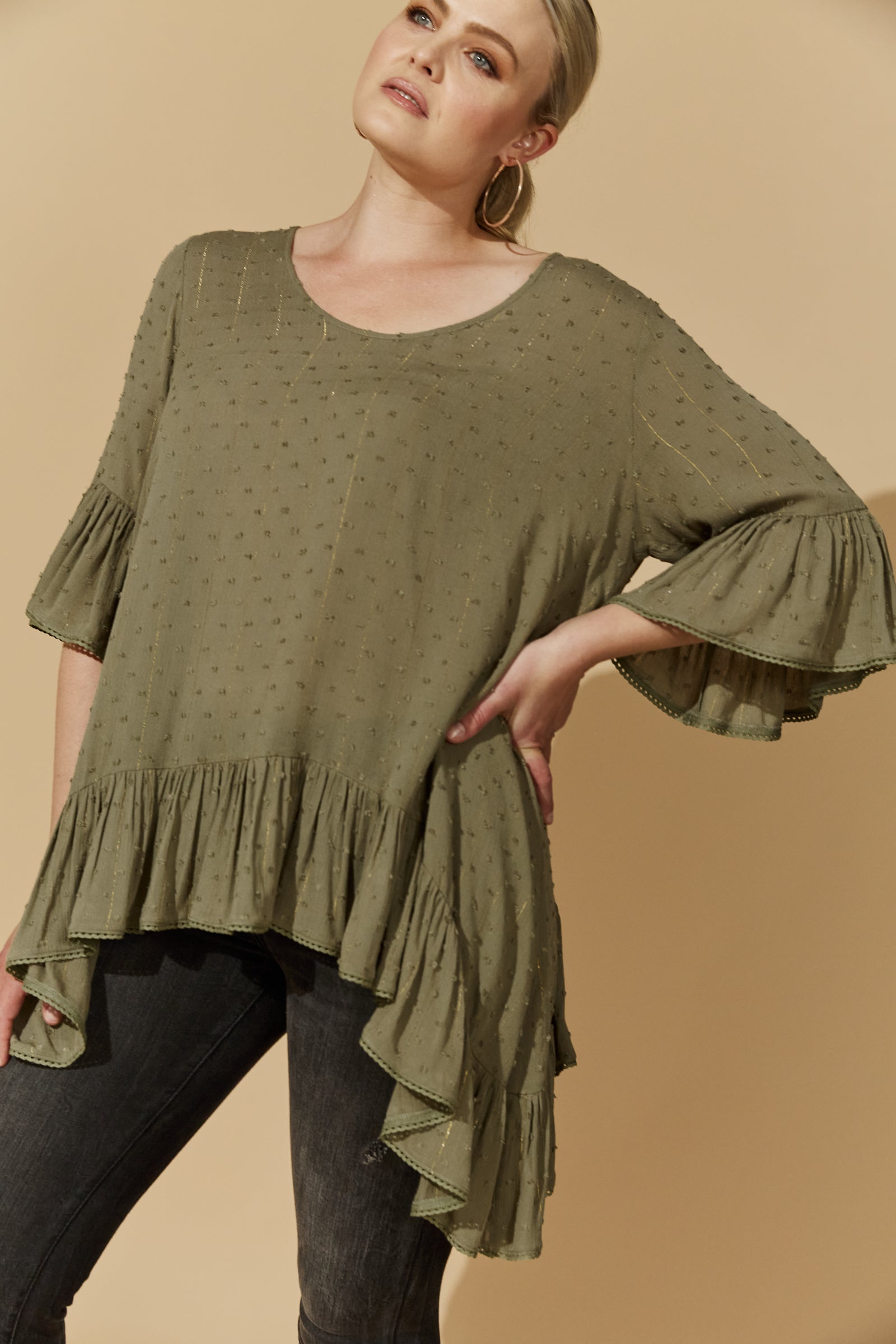 Ethereal Top - Moss