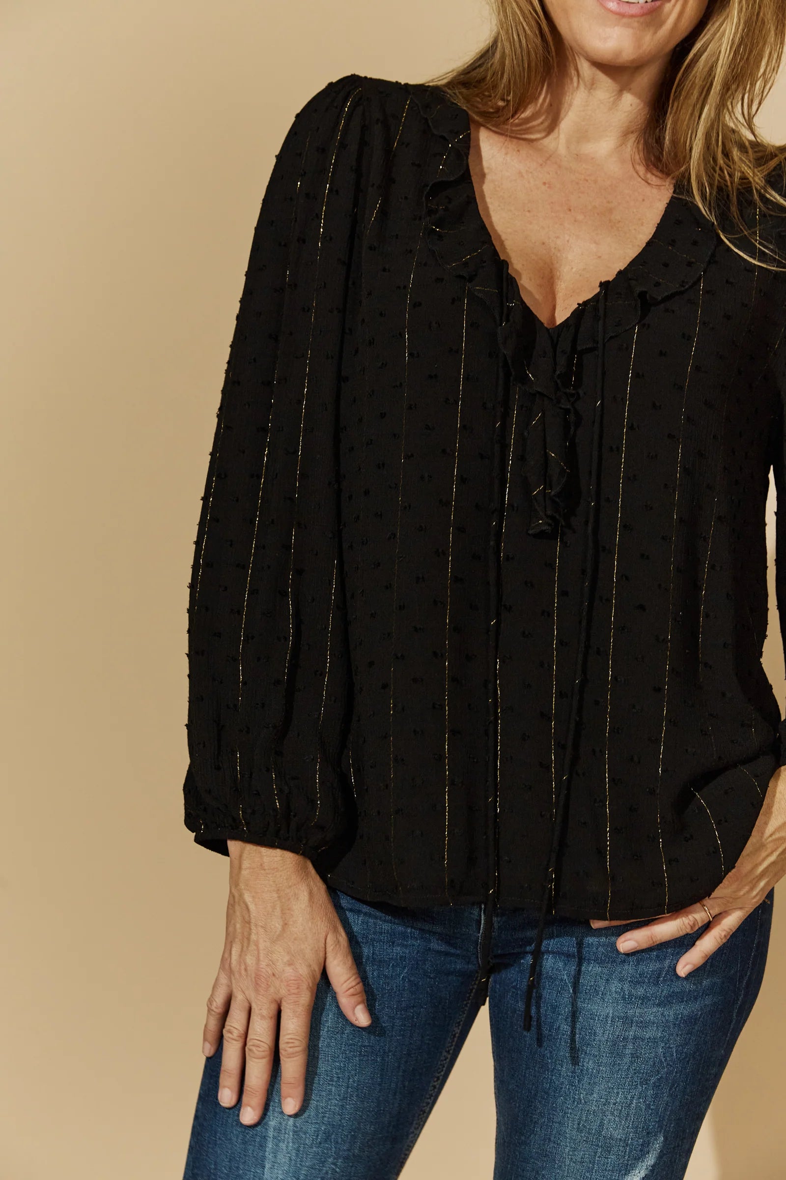 Ethereal Blouse - Black