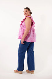Alfresco Frill Top - Carnival