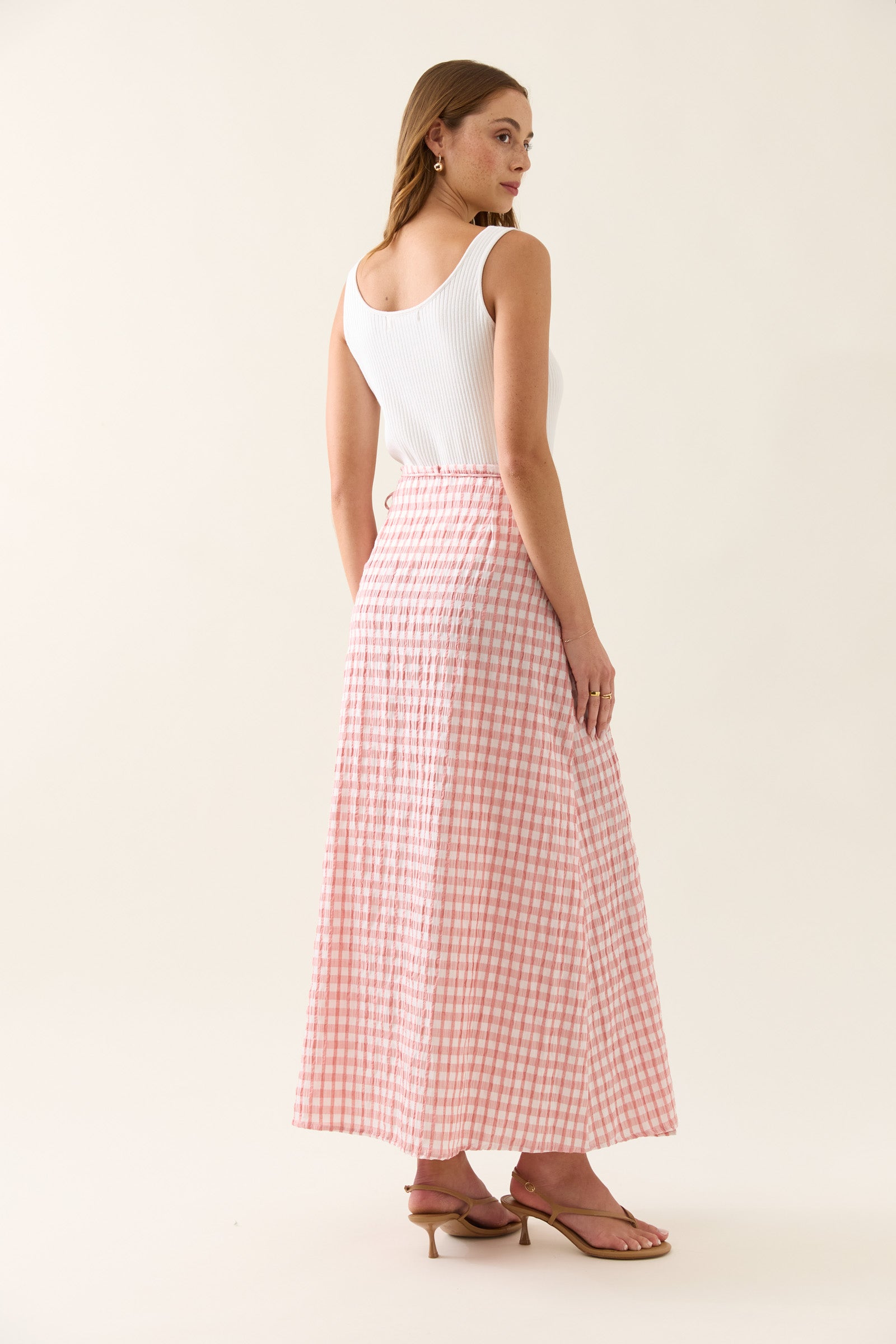 Esther Wrap Skirt - Pink