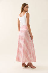 Esther Wrap Skirt - Pink
