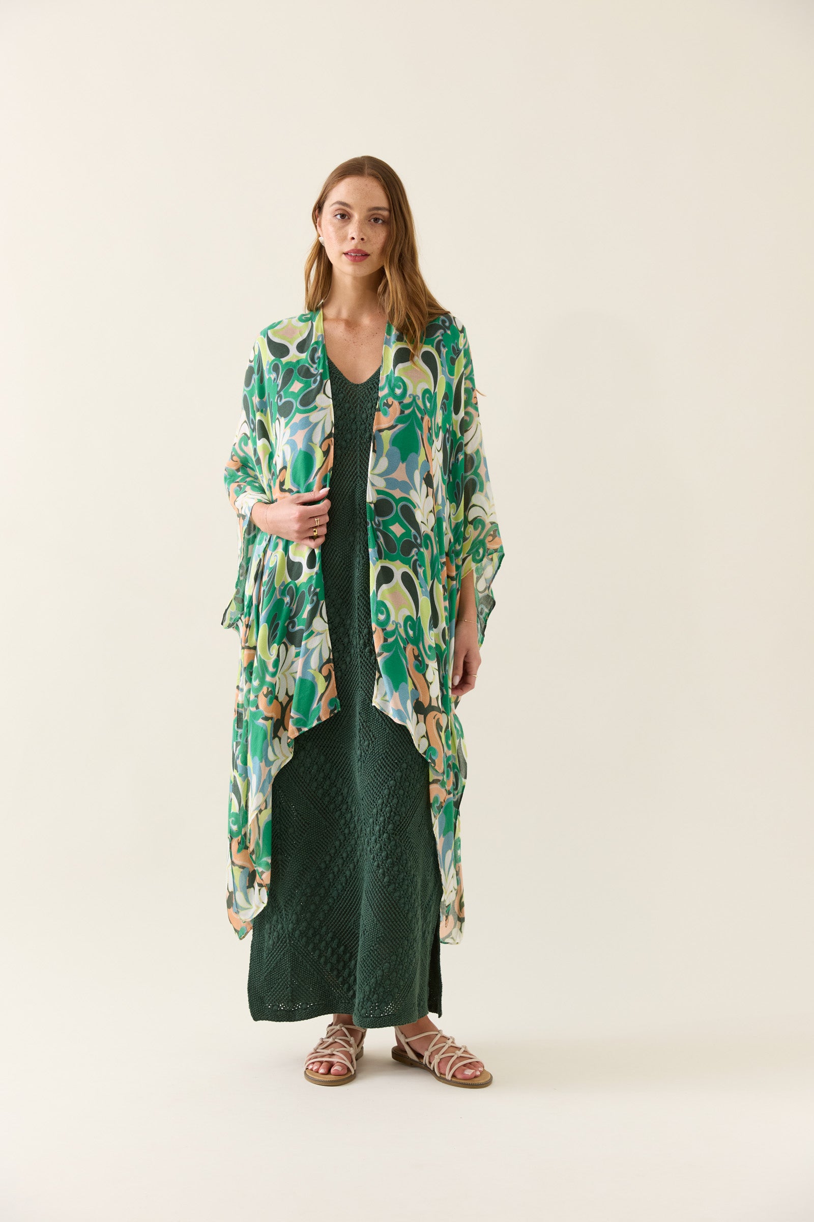 Aurora Cape - Paisley