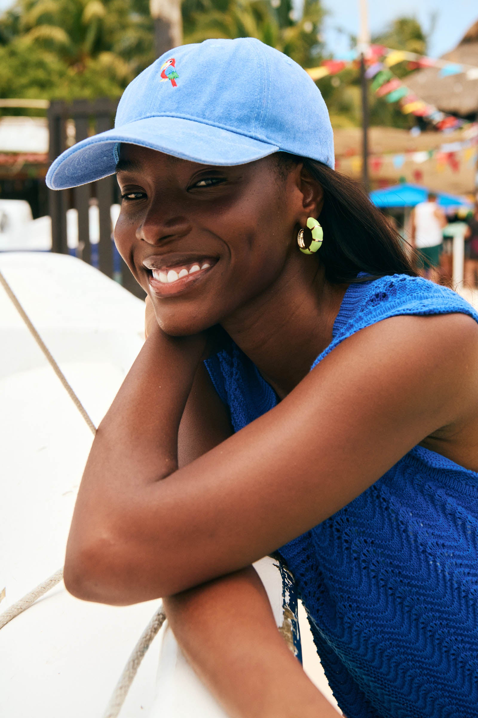 Panama Cap - Blue