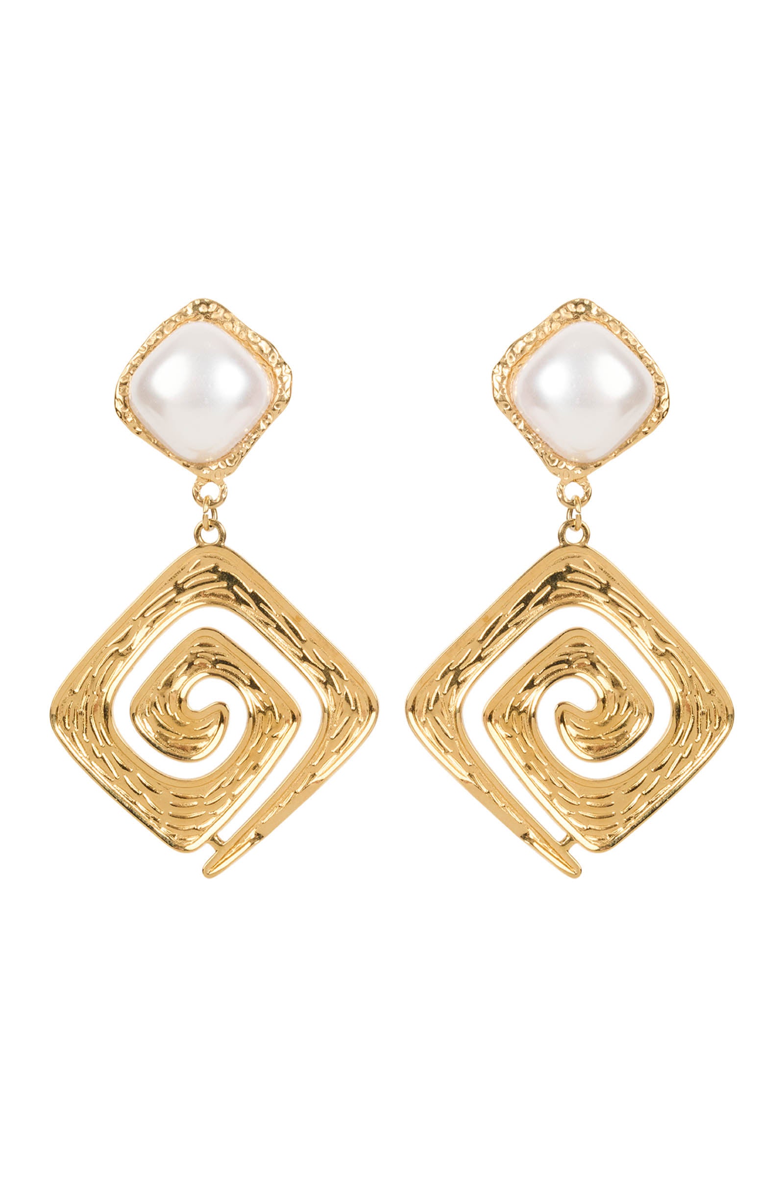 Bahama Pearl Earrings - Cascade