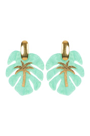 Haiti Drop Earring - Leaf