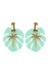 Haiti Drop Earring - Leaf