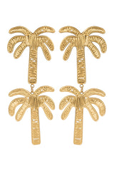 Haiti Stud Earring - Palm