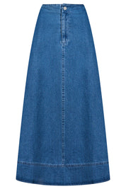 Denver Denim Skirt - Blue