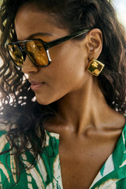 Congo Earring - Square