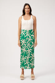 Congo Maxi Skirt - Palm