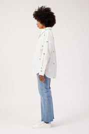 Mauritius Embroidered Shirt - White