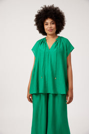 Kenya Top - Green