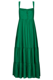 Kenya Tiered Maxi Dress - Green