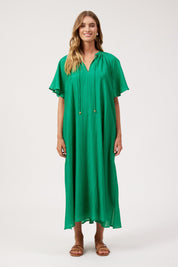 Kenya Midi Dress - Green