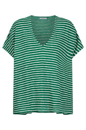 Tropea Stripe Tshirt - Green
