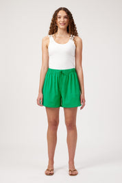 Larissa Broderie Short - Green